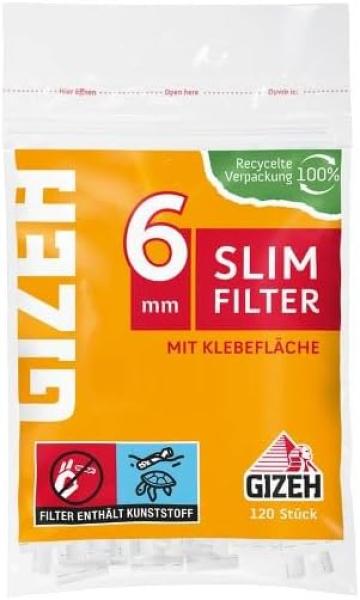 6mm Slim Filter mit Klebefläche